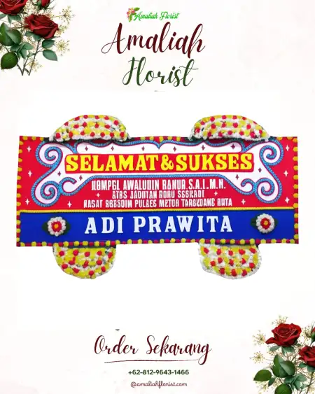 Papan Bunga Ucapan Selamat Matan Hilir Selatan